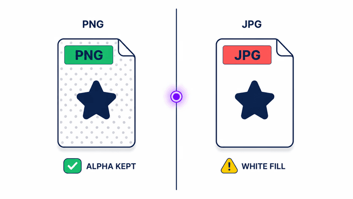 JPG output: transparency becomes white