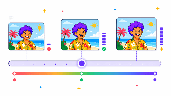 Quality slider, in plain language